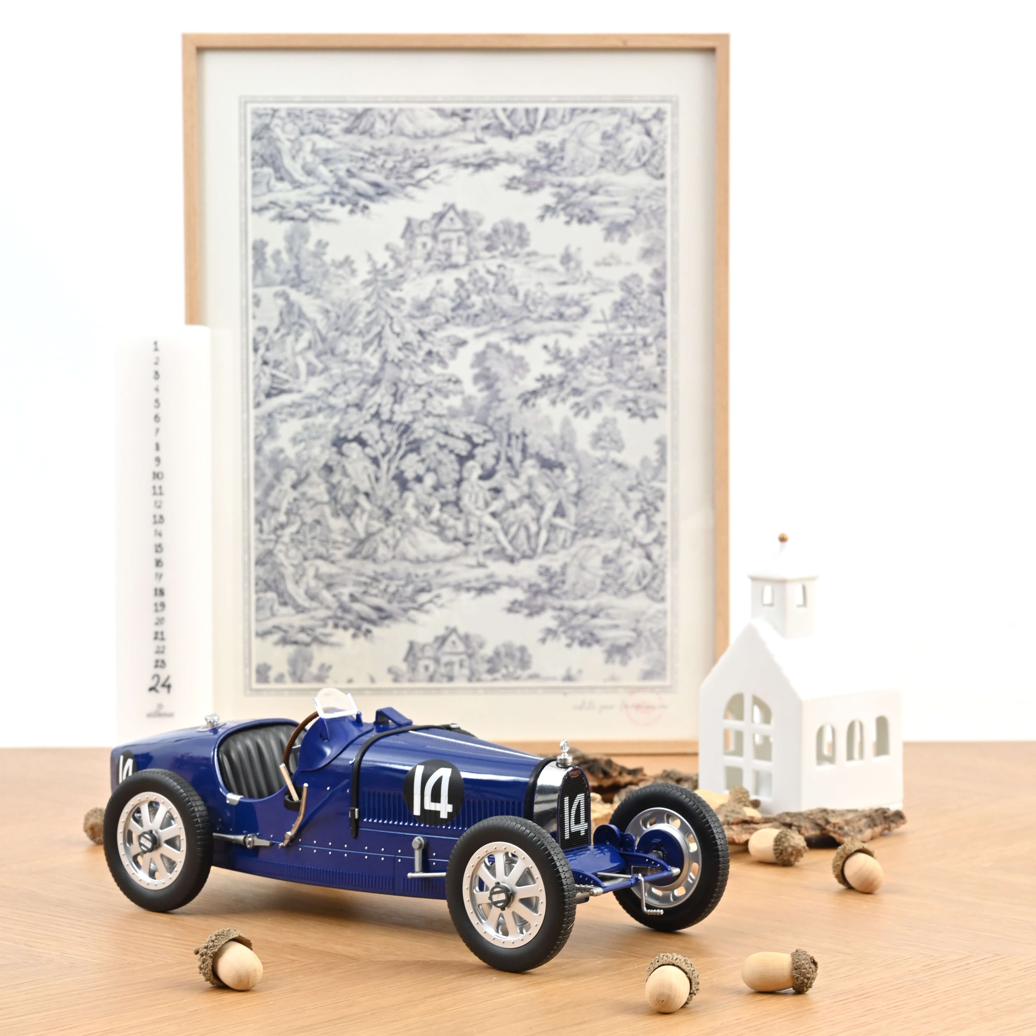 Bugatti Type 35 Course 1925 Bleu de France 1/12 Norev 125705 Bugatti Type 35 Course 1925 Bleu de France 1/12 Norev 125705