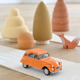 Citroën 2CV 6 Club 1979 Mandarin Orange Jet-car 1/43