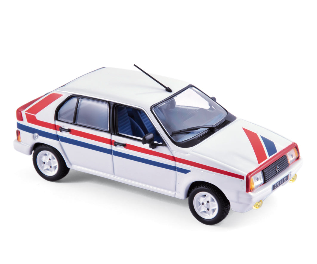 CITROEN VISA CHRONO 24 C.Dorche-G.Thimonier Tour de Corse 1983, white CITROEN VISA CHRONO 24 C.Dorche-G.Thimonier Tour de Corse 1983, white