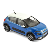Citroën C3 2016 Cobalt Blue&White 1:43