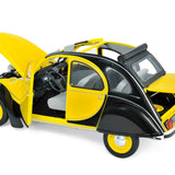 Citroën 2CV Charleston 1982 Jaune Helios et noir 1/18