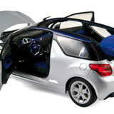 Citroën DS3 Cabrio 2013 Gris Aluminium&Bleu Infini 1/18
