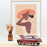 Citroën Ami 8 Club 1969 Massena Rot 1:18 - 300Stk.