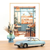 Citroën DS 21 Le Léman 1968 Light and Dark Blue 1:18 - 300pcs