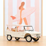 Citroën Méhari 2023 Sorbet Blanc et Rose 1/18