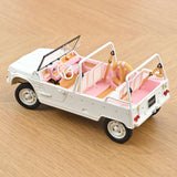Citroën Méhari 2023 Sorbet Blanc et Rose 1/18