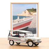 Citroën Méhari 2016 Bleu Blanc Rouge 1/18