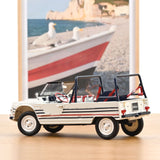 Citroën Méhari 2016 Blue White Red 1:18