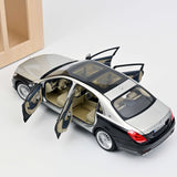 Mercedes-Maybach S 650 2018 Black metallic/Silver 1:18