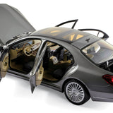 Mercedes-Benz S-Class 2013 Silver 1:18