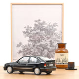 Opel Kadett GSi 1991 Black metallic Helmut Schmidt 1:18