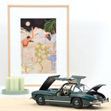 Mercedes-Benz 300 SL 1954 Vert 1/18