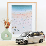 Mercedes-Benz V-Class AMG-Line 2018 Silver 1:18