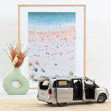 Mercedes-Benz V-Class AMG-Line 2018 Silver 1:18