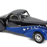 Peugeot 302 Darl'Mat Coupe 1937 Clear&Dark Blue 1:18