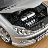 Peugeot 206 RC 2003 Aluminium Silver 1:18