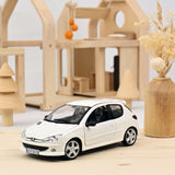 Peugeot 206 RC 2003 White 1:18 - 206pcs