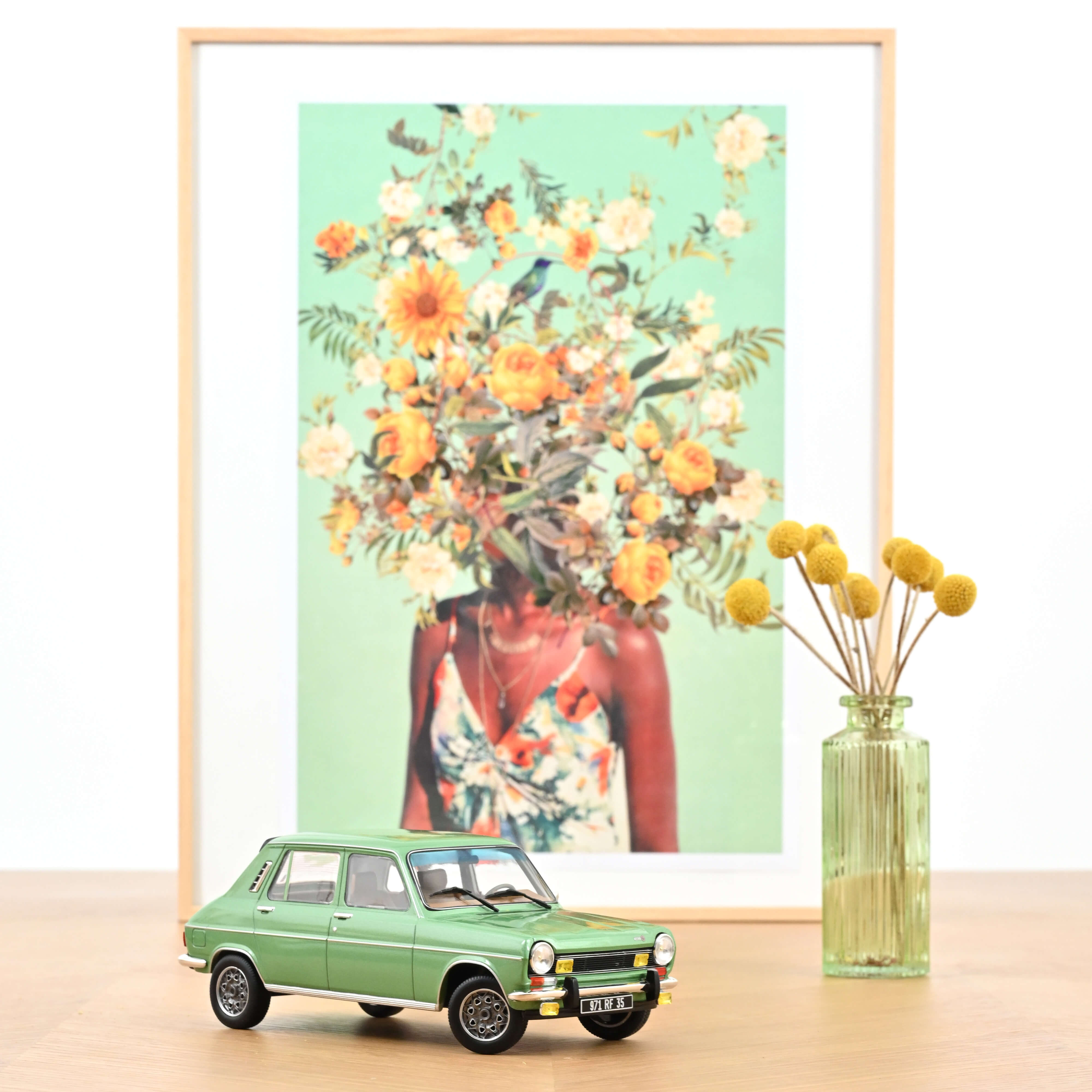 NOREV Simca 1100 GLS 1968 Borodine Green 1/18 - 185754 NOREV Simca 1100 GLS 1968 Borodine Green 1/18 - 185754
