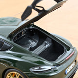 Porsche Cayman GT4 RS w/Weissach Pack 2023 Brewster Green 1:18
