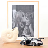 Porsche 911 GT3 RS w/Weissach pack 2022 GT Silvermetallic 1:18