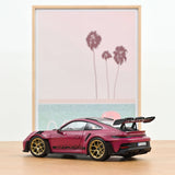 Porsche 911 GT3 RS w/Weissach Pack 2022 Ruby Star  1:18