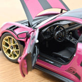 Porsche 911 GT3 RS w/Weissach Pack 2022 Ruby Star  1:18