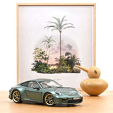 Porsche 911 GT3 avec Pack Touring 2021 Vert Malachite 1/18