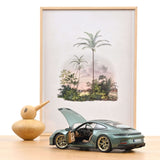 Porsche 911 GT3 avec Pack Touring 2021 Vert Malachite 1/18