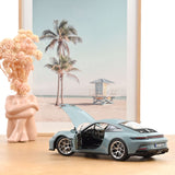 Porsche 911 S/T 2023 Bleu Meissen 1/18