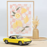 VW-Porsche 914-6 1973 Yellow 1:18