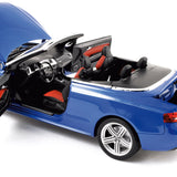 Audi S5 Convertible 2009 Sprintblue Pearleffect 1/18