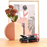 VW Scirocco CESAM PTRS 2009 Black/Red 1:18