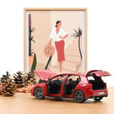 VW Golf GTI 2020 Tornado red 1:18