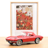 Chevrolet Corvette Sting Ray Cabriolet 1963 Riverside Red 1:18