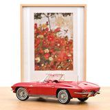 Chevrolet Corvette Sting Ray Cabriolet 1963 Riverside Red 1:18