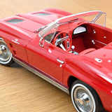 Chevrolet Corvette Sting Ray Cabriolet 1963 Riverside Red 1:18