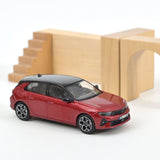Opel Astra 2022 Red metallic 1:43