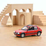 Peugeot 205 GTI 1.9 1991 Rouge Vallelunga avec déco PTS 1/43