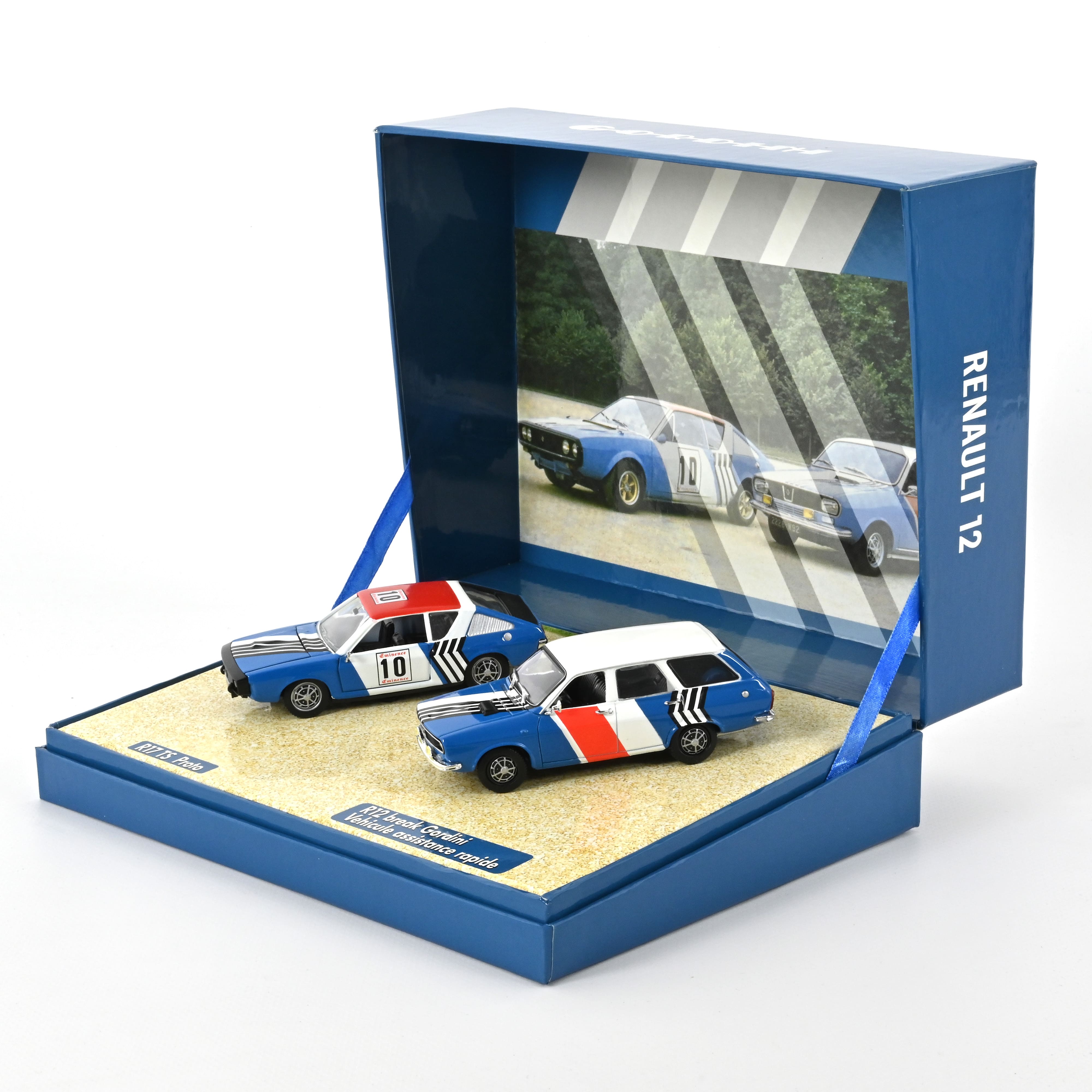 COFFRET ENSEMBLE RALLYE Renault Estafette + Renault 5 Turbo + Remorque 1/43 EUR 69,00 - FR COFFRET ENSEMBLE RALLYE Renault Estafette + Renault 5 Turbo + Remorque 1/43 EUR 69,00 - FR