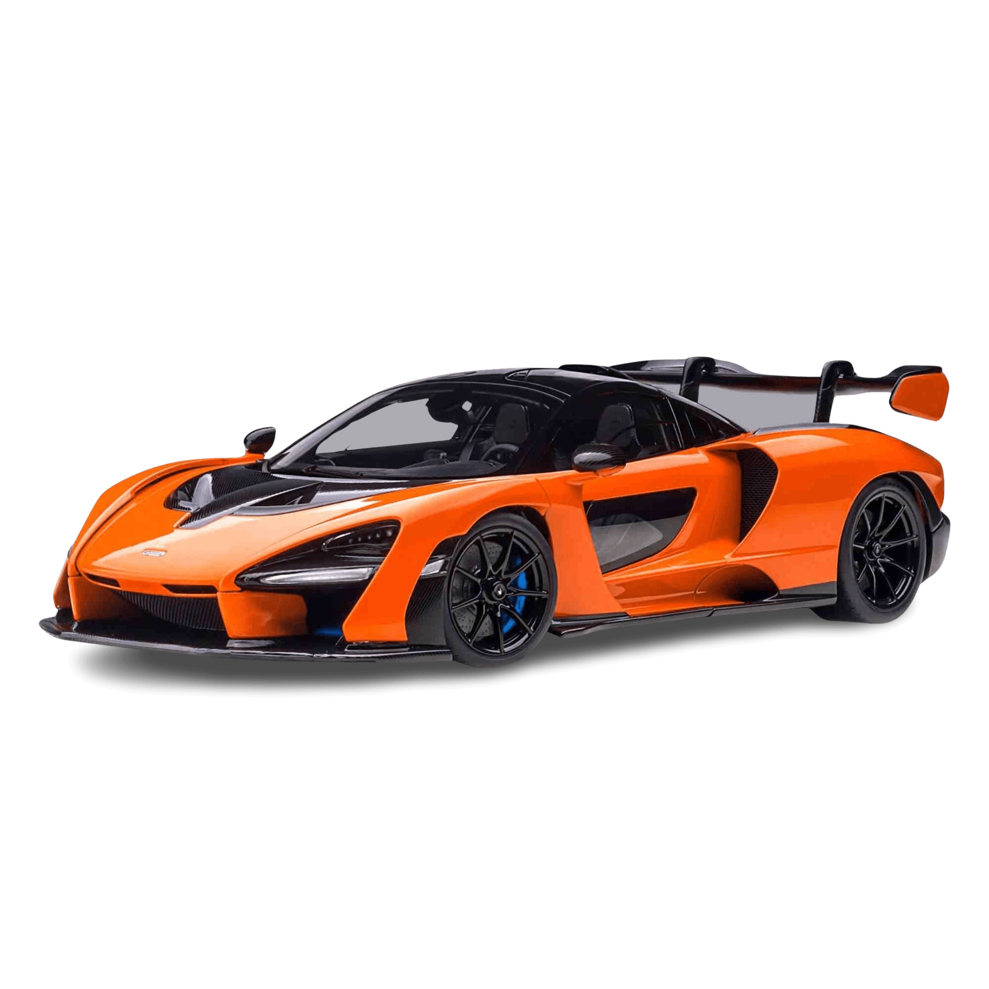 McLaren Senna 2018 Trophy Mira/Orange 1:18 – Norev
