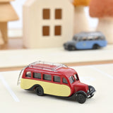 Citroën U23 Autocar 1947 Red and Yellow 1:87
