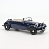 Citroën Traction Cabriolet 1938 Dark Blue 1:18