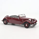Citroën Traction Cabriolet 1938 Dark Red 1:18