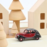 Citroën 2CV Charleston 1982 Delage Rot und Schwarz 1:54