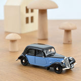 Citroën 11 Légère Coupe de Ville 1935 Bleu et Noir 1/43
