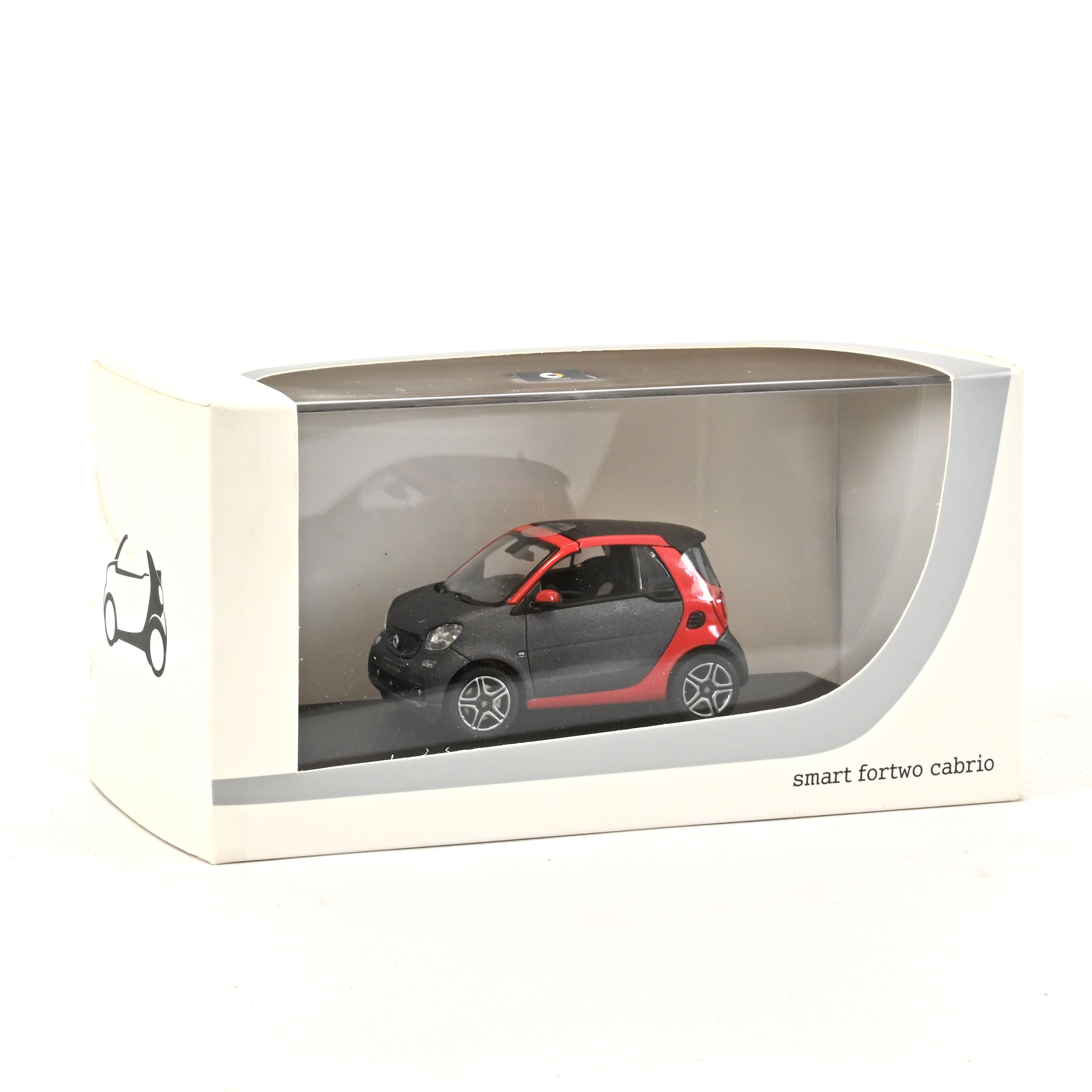 NOREV 351422 Smart Fortwo cabrio 2015 orange black gloss 1/43 NOREV 351422 Smart Fortwo cabrio 2015 orange black gloss 1/43