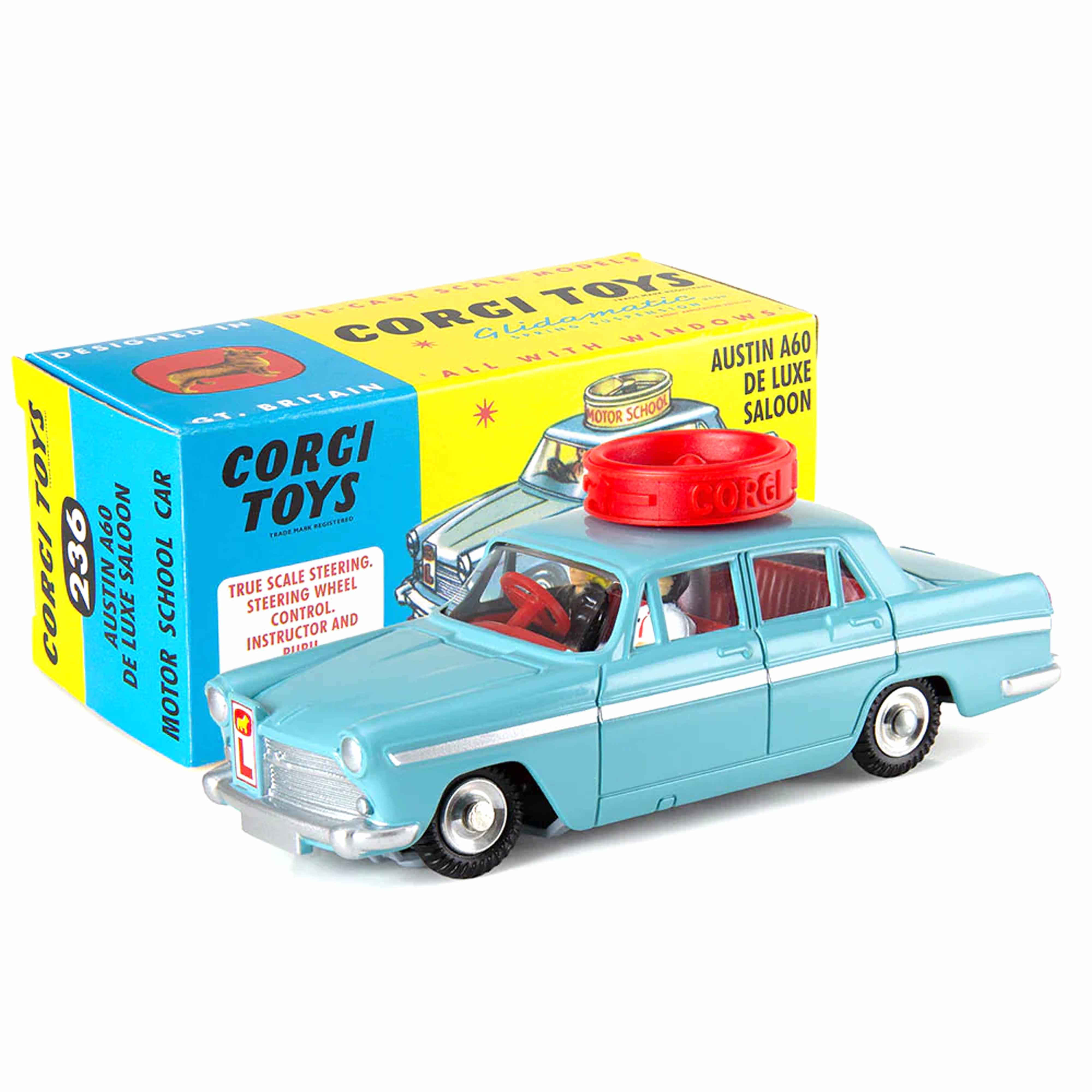 Diecast Model Cars Austin A60 1/43 Corgi De Luxe Saloon Motor School Car Blau 1964 1 43 Diecast Model Cars Austin A60 1/43 Corgi De Luxe Saloon Motor School Car Blau 1964 1 43