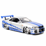 Nissan Skyline GT-R Grau „Fast and Furious“ 2002 1:24