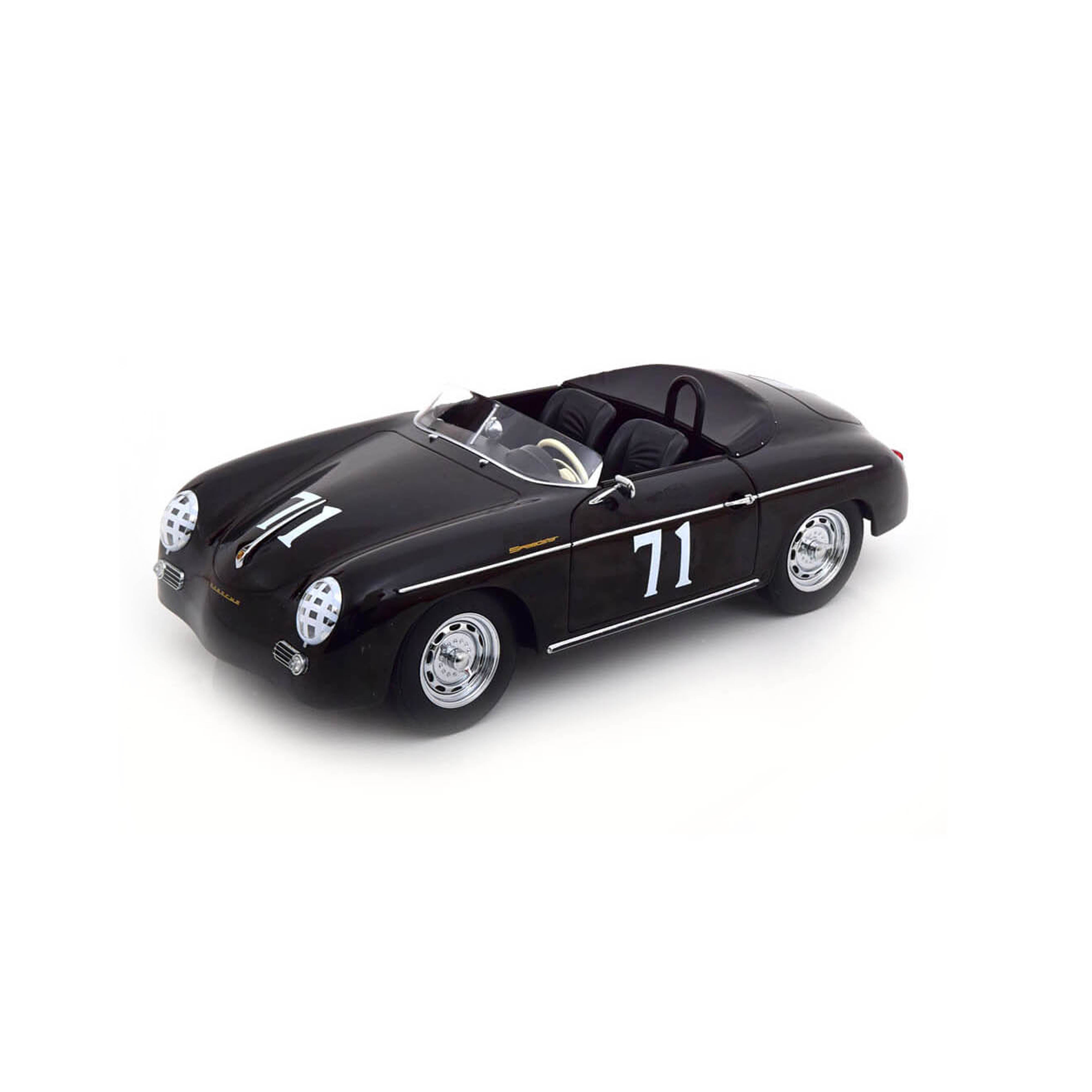 Porsche 356 A Speedster 1955 N°71 Steve McQueen Black 1:12 – Norev