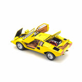 Lamborghini Countach LP 400 Yellow 1:18